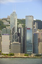 Skyline of Hong Kong Island and Hong Kong River