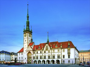 Olomouc City Hall with astronomical clock