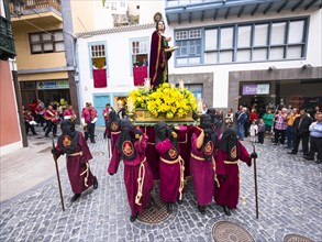 Easter procession in Placeta de Borrero