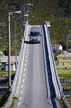 Remoybrua Bridge on the Nordre Vaulen strait