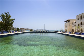 Pool of a luxury hotel