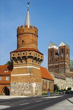 Mitteltorturm tower and St. Mary's Church