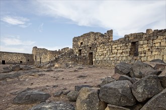 Desert castle Qasr Al-Azraq Fort