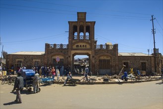 Entrance to the Medebar market