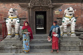 Two Nepalese women