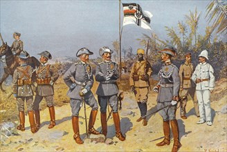 Imperial German colonial troops in German East Africa