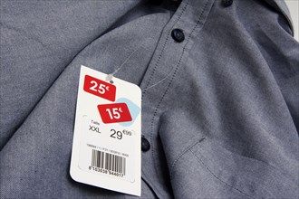 Clothing in the sales