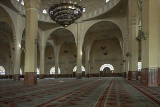 Interior view of the Gaddafi National Mosque