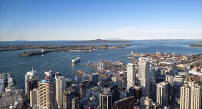 View from the Sky Tower viewing platform