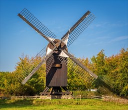 Typical Danish windmill from the 16th century