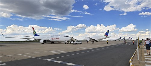 Jets at Hosea Kutako International Airport