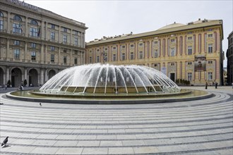 Piazza de Ferrari and Palazzo Ducale