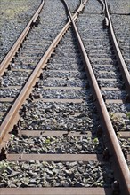Old railway tracks