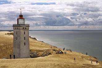 Lighthouse in the Rubjerg Knot wandering dune