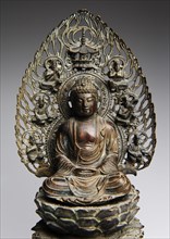 Old Buddha sculpture