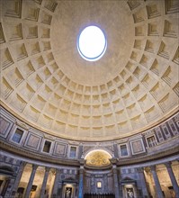 Pantheon dome from inside