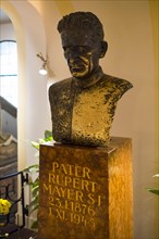 Monument to Father Rupert Mayer in the lower church of the Burgersaalkirche church