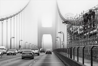 Traffic on Golden Gate Bridge