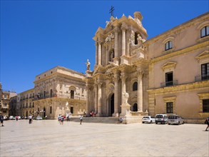 Cathedral of Santa Maria delle Colonne at the Cathedral Square