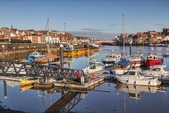 The fishing port of Whitby