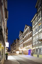 Half-timbered houses in the historic centre