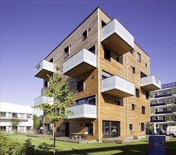 Woodcube residential house