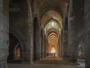 Great Hall of the Sultanhani caravanserai on the ancient Silk Road