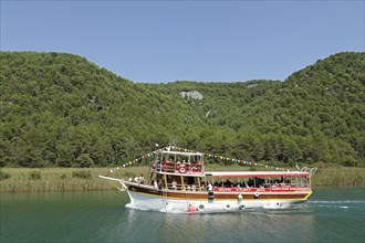 Boat excursion from Skradin to Krka National Park