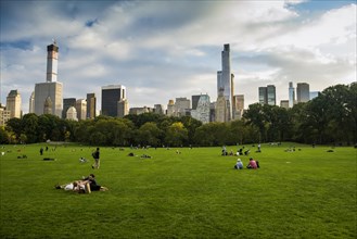 People on the Sheep Meadow