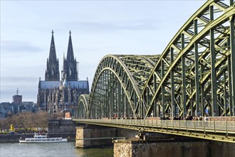 Cologne Cathedral and Hohenzollern bridge