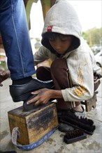 Shoeshine boy