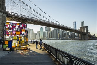 Fulton Ferry State Park on the East River