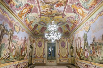 Rococo frescoes by Domenico Carella