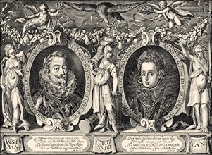 Emperor Matthias von Habsburg and Empress Anna