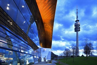 BMW Welt with Olympic Tower