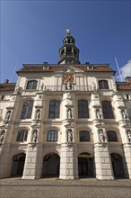 Baroque market facade of the town hall