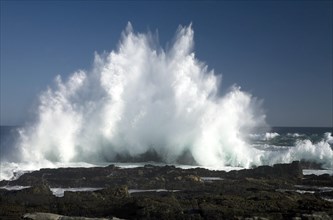 Big waves in the Tsitsikamma National Park
