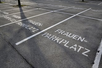 Parking spaces reserved for women