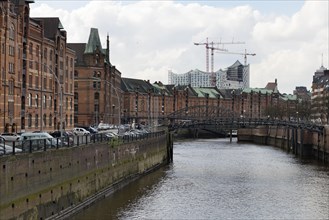 Warehouse buildings at Zollkanal canal