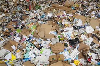 Cardboard and waste paper