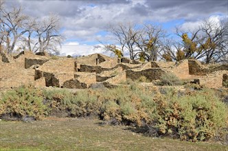 Ruins of the historic Anasazi settlement