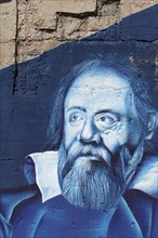 Portrait of the scientist Galileo Galilei