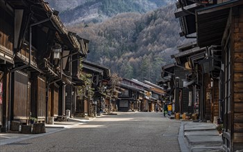 Old traditional village on the Nakasendo road