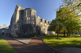 Autumnal park at King's College Chapel