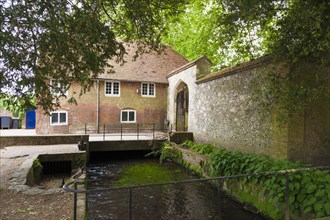 River running through Warden's Garden