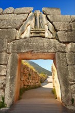 Mycenae Lion Gate and citadel walls