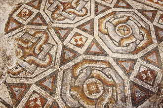 4th century A.D. geometric floor mosaics of the late Roman period