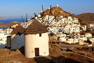 The Windmills overlooking Chora town