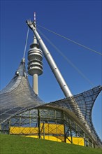 Pavilion-roof of the Olympic Hall and the television tower