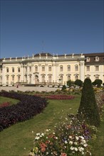 Garden view of Germany's largest Baroque palace
